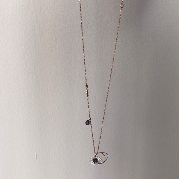 swarovski evil’s eye necklace - Picture 1 of 4